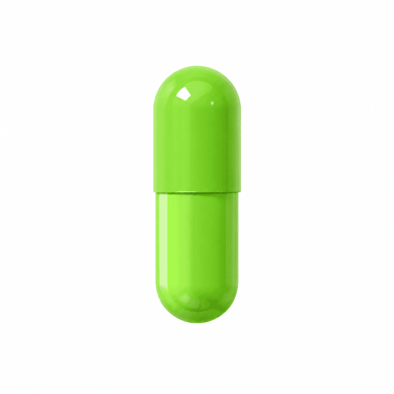 Solid Light Green Empty Capsule