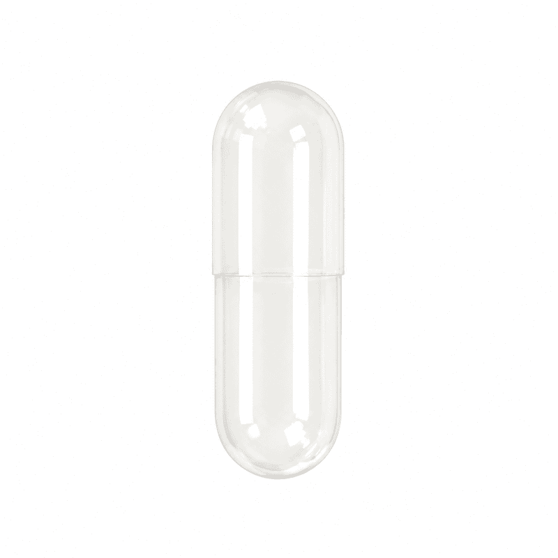 Clear Empty Capsule